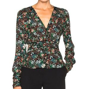 Veronica Beard Ripley boho blouse